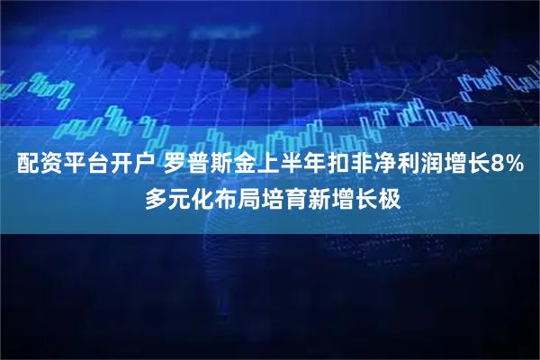 配资平台开户 罗普斯金上半年扣非净利润增长8% 多元化布局培育新增长极